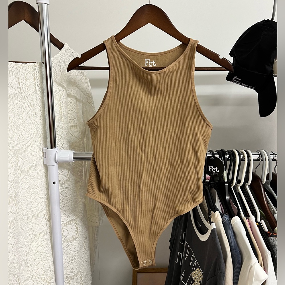 Stretchy Tan Bodysuit